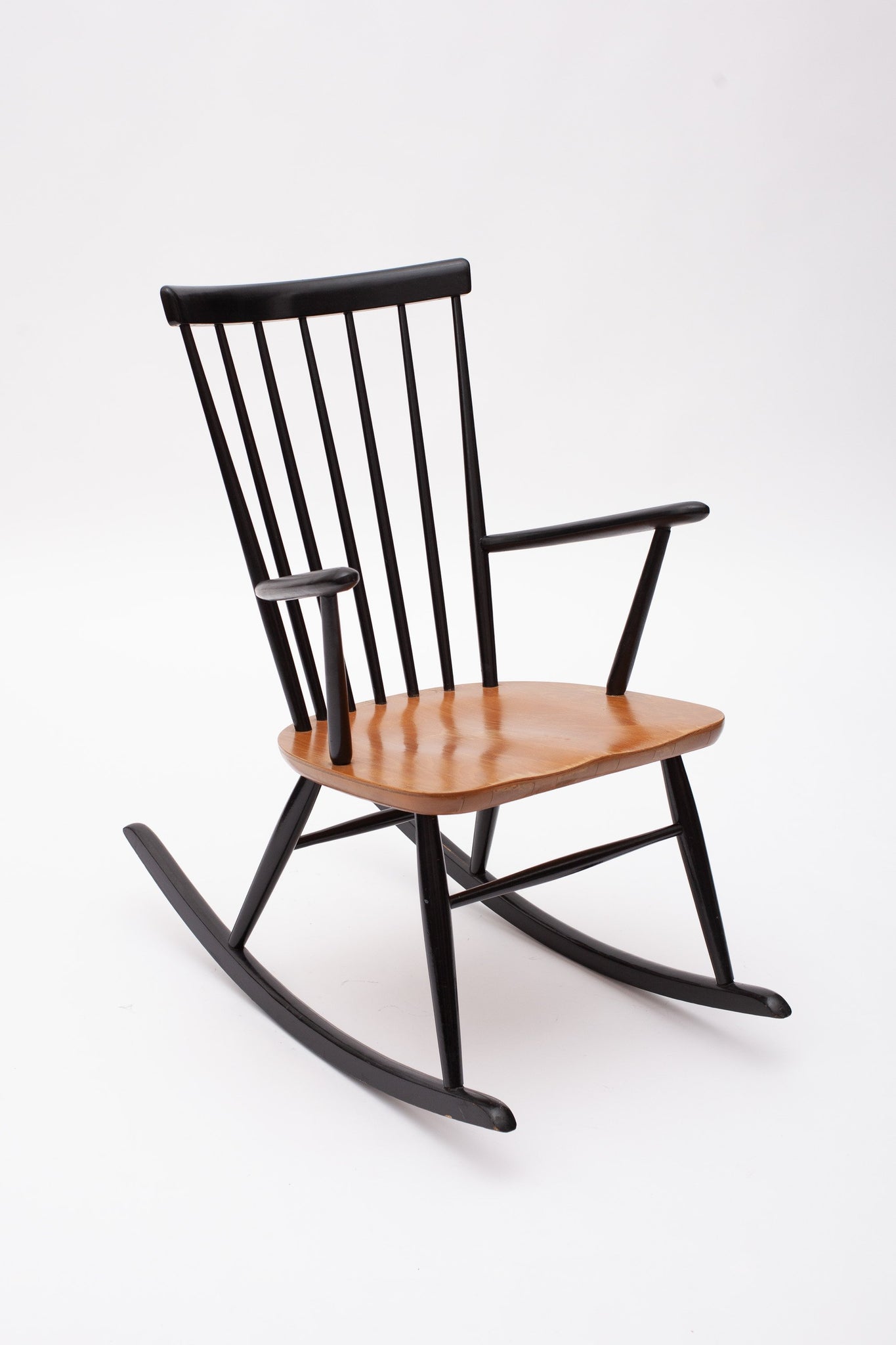 Schaukelstuhl von Roland Rainer für Thonet