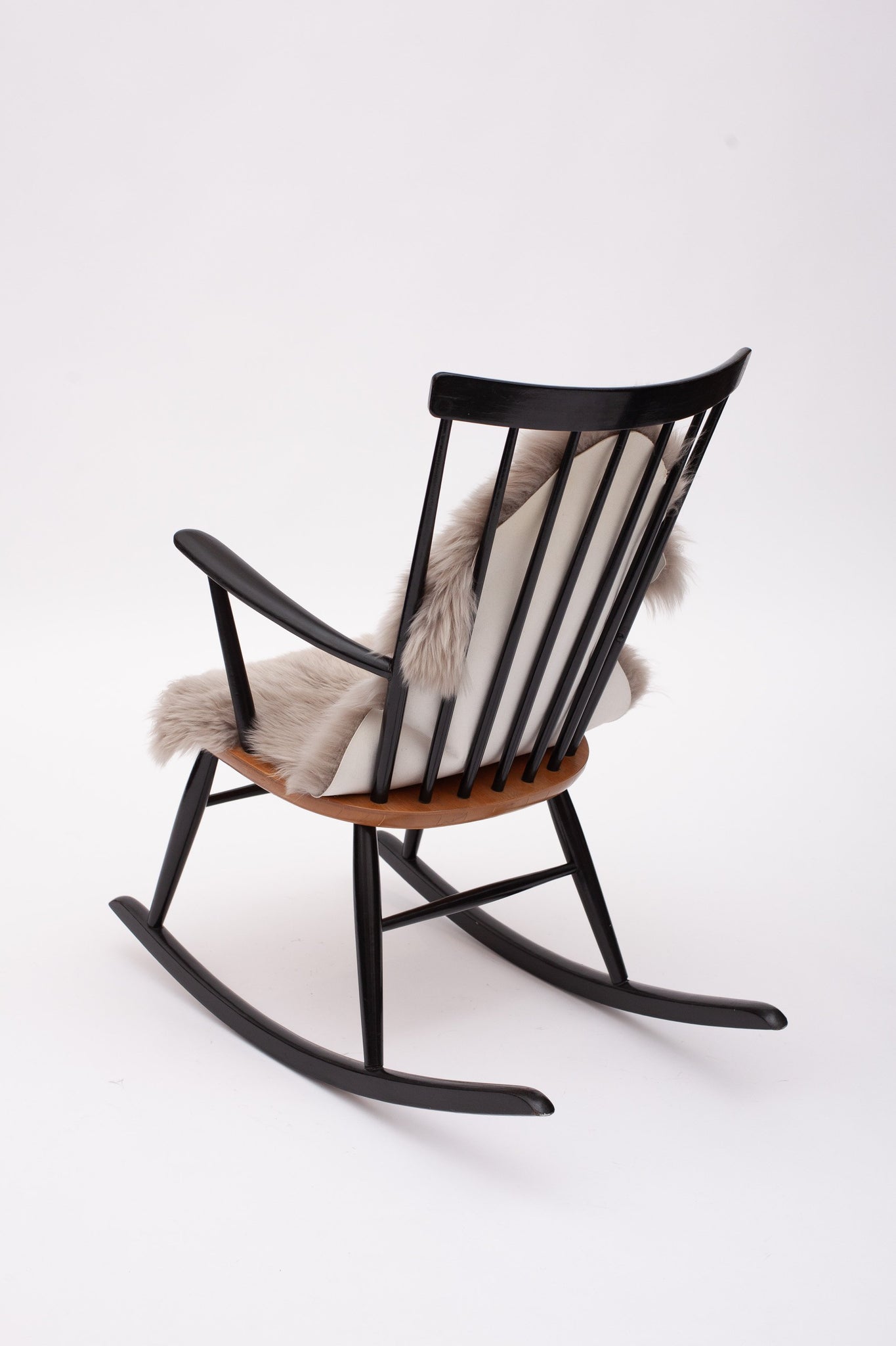 Schaukelstuhl von Roland Rainer für Thonet