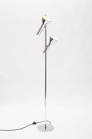 1970er Jahre Chrom Stehlampe