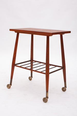 1960er Jahre Teak Servierwagen