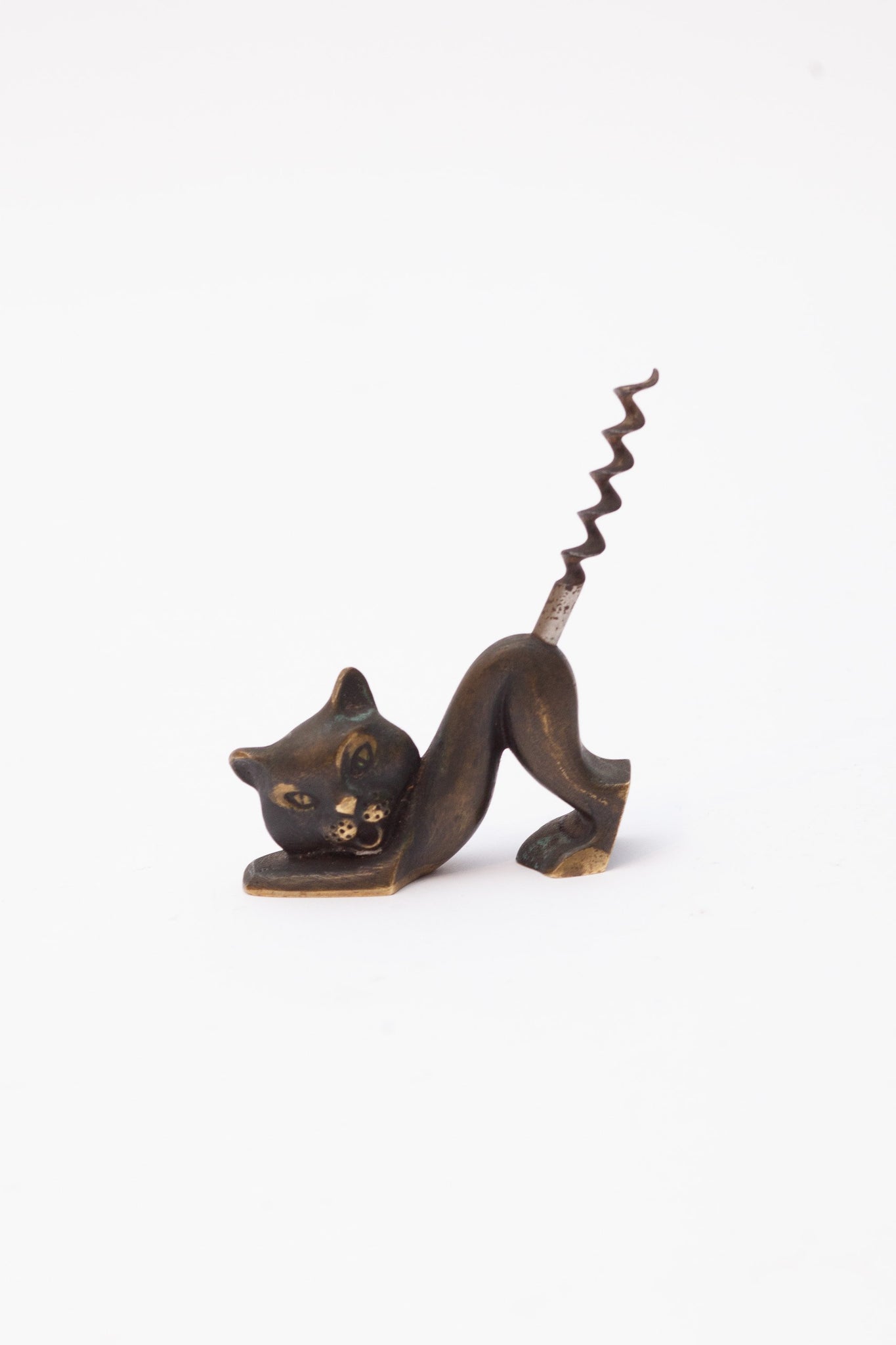 Katze Korkenzieher von Richard Rohac