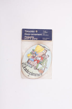 Türschild von Studio Steinböck